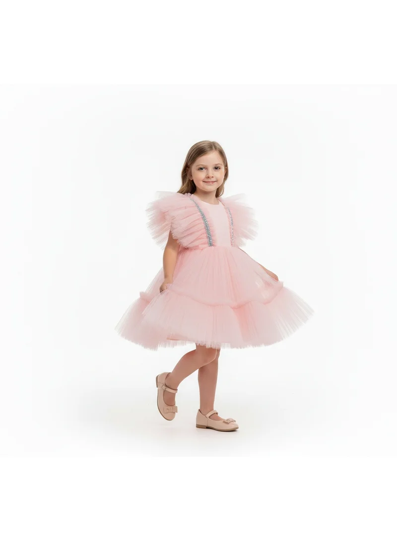 دىدانيالا فستان تول مكشكش